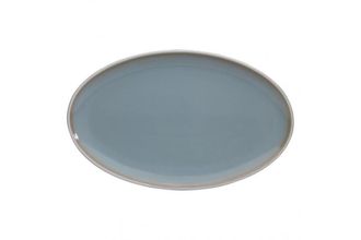 Sell Denby Mist Oval Platter 15 3/4"