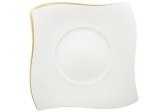 Villeroy & Boch New Wave - Premium Gold Buffet Plate Square 13 3/4"
