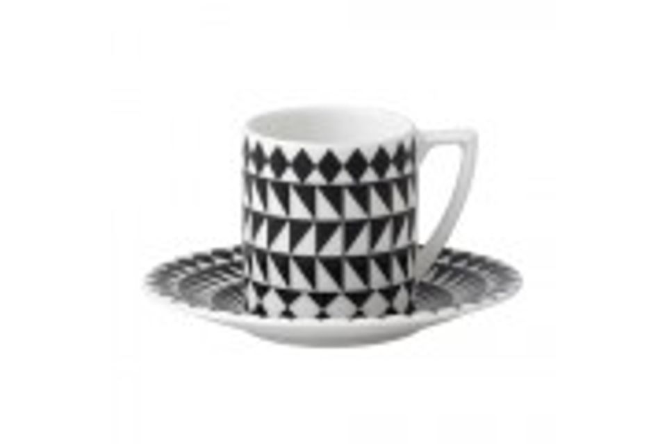 Jasper Conran for Wedgwood Mosaic Espresso Cup Black - Cup Only