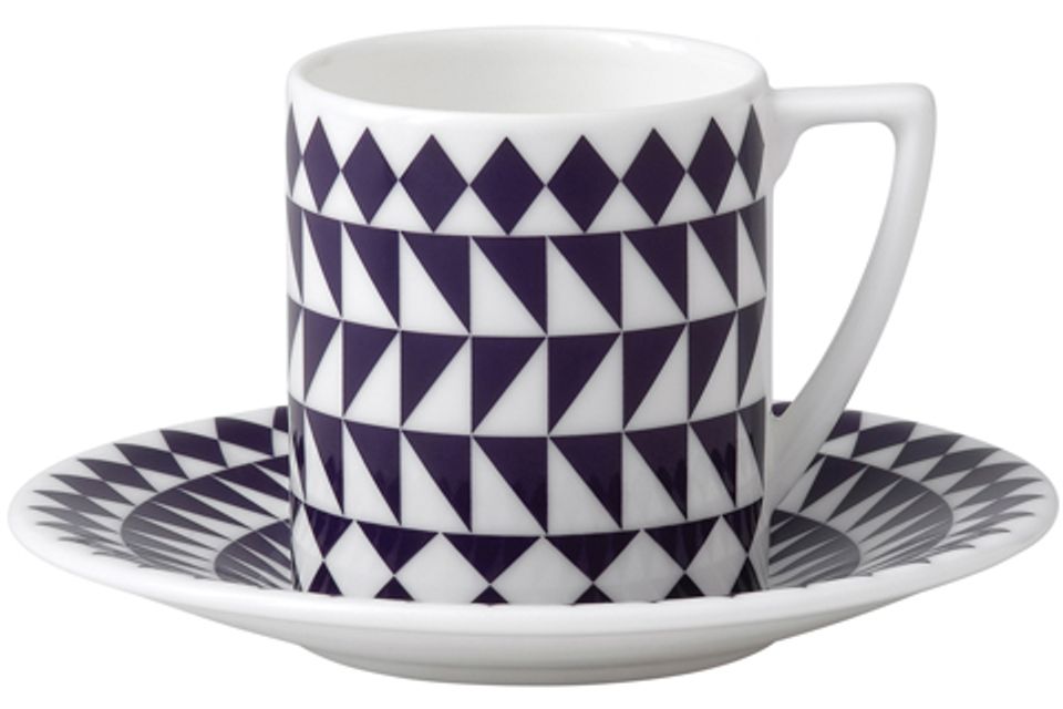 Jasper Conran for Wedgwood Mosaic Espresso Cup Navy - Cup Only