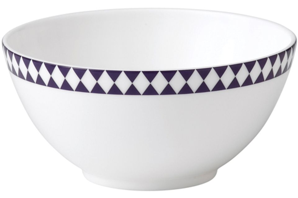 Jasper Conran for Wedgwood Mosaic Bowl (Giftware) Navy 5 1/2"