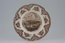 Johnson Brothers Old Britain Castles - Brown Rimmed Bowl Coloured pattern 8 3/4" thumb 2