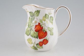 Sell Queens Virginia Strawberry - Gold Edge - Swirl Embossed Jug 1pt