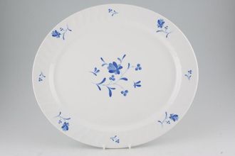 Sell Royal Worcester Blue Bow Oval Platter 14"
