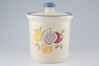 Sell Poole Dorset Fruit Storage Jar + Lid 6 1/2"