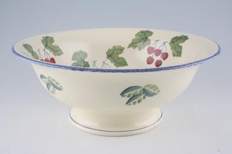 Sell Poole Dorset Fruit Serving Bowl Cherries /Footed 12 3/8"