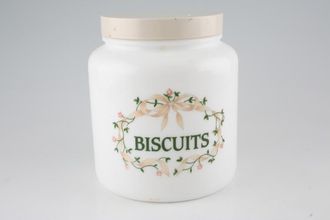 Sell Johnson Brothers Eternal Beau Storage Jar + Lid Biscuits - Pyrex, Round, Screw Top Lid 6"