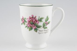 Sell Royal Worcester Worcester Herbs Mug Wild Thyme, Rosemary - Footed 3 1/4" x 4 1/4"
