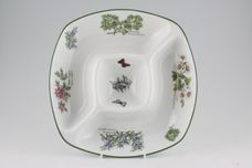 Royal Worcester Worcester Herbs Crudité Square 10 3/4" thumb 1