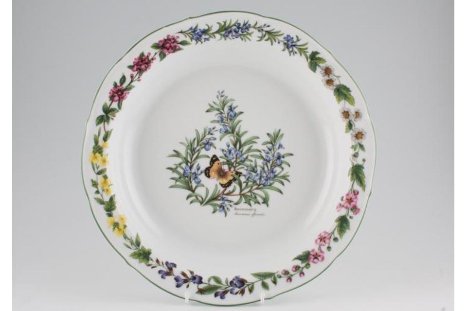 Royal Worcester Worcester Herbs Serving Dish Shallow, Scalloped 12"