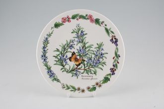 Royal Worcester Worcester Herbs Wall Plate Rosemary - Not for food use Limited Edition No 432B 7 3/8"