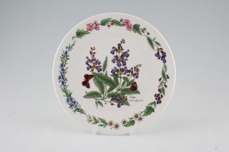 Royal Worcester Worcester Herbs Wall Plate Sage - Not for food use - Limited Edition Plate No; 2188B 7 3/8"