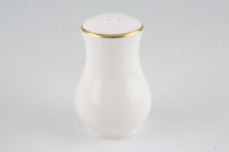Sell Royal Worcester White and Gold Pepper Pot