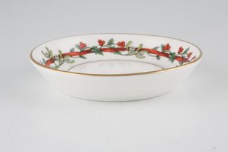 Sell Royal Worcester Holly Ribbons Sweet Dish 4 3/8"