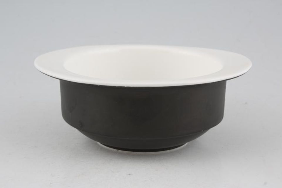 Susie Cooper Contrast - Black + White Soup Cup Member of Wedgwood 5 1/2"