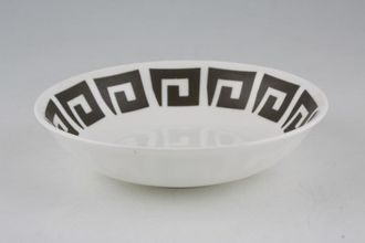 Sell Susie Cooper Keystone - Black - Member of Wedgwood Group Soup / Cereal Bowl no rim 7 7/8"