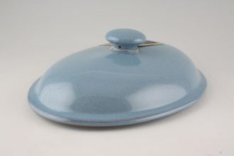 Sell Denby Colonial Blue Casserole Dish Lid Only Oval 11 1/2"