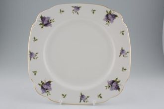 Royal Albert Lilac Lane Breakfast / Lunch Plate Square 9 3/4"