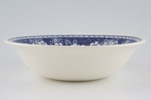 Masons Blue and White Soup / Cereal Bowl