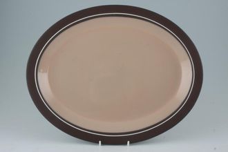 Hornsea Coral Oval Platter 13 5/8"