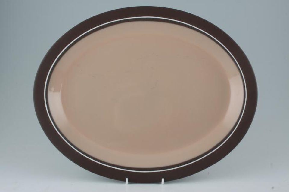 Hornsea Coral Oval Platter 13 5/8"