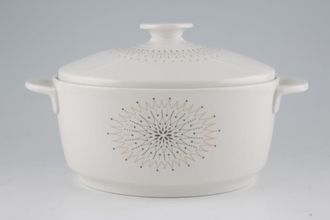 Royal Doulton Morning Star - T.C.1026 - Fine China and Translucent Casserole Dish + Lid Oven ware/oval 3pt