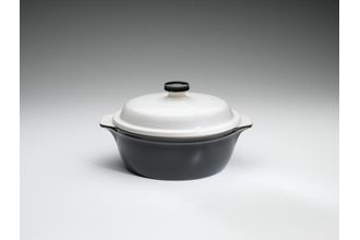 Sell Denby Oyster and Oyster Strands Casserole Dish + Lid Round 3 3/4pt
