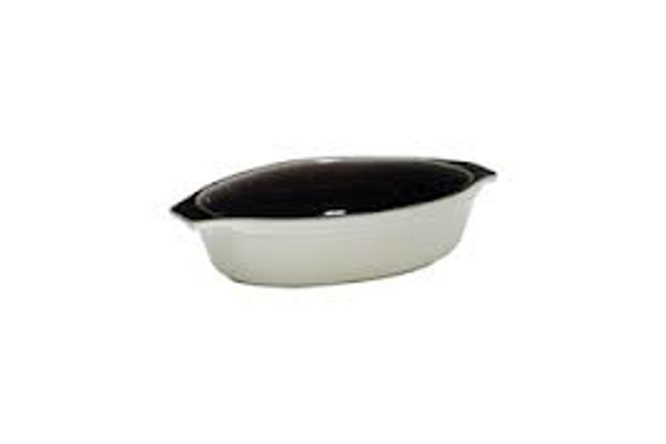 Denby Oyster and Oyster Strands Serving Dish Small Oval Dish