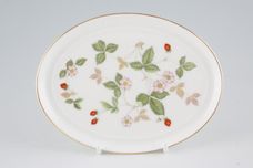 Wedgwood Wild Strawberry Tray (Giftware) Oval 6 1/2" thumb 1