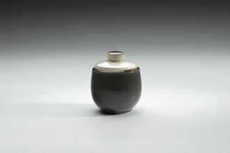 Denby Smokestone Sugar Bowl - Lidded (Tea)