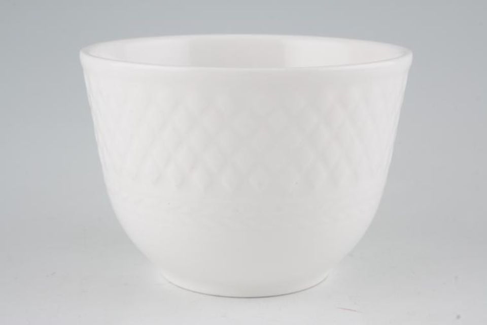 Spode Mansard - Spode's (White) Sugar Bowl - Open (Tea) 3 3/4"