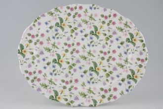 Sell Queens Country Meadow Oval Platter 15 1/2"