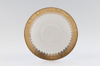 Royal Grafton Regal - Gold Coffee Saucer 1 3/4" well, Fits Cans with 1 5/8" base 5"