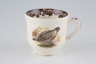 Sell Palissy Game Series - Birds Coffee Cup Partridge/Mallard 2 3/8" x 2 1/4"
