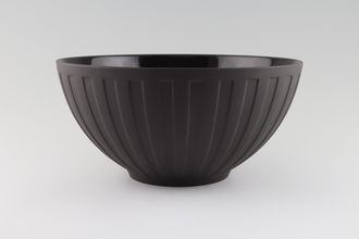 Wedgwood Night And Day Serving Bowl Fluted - Black Jasper 9 3/4"