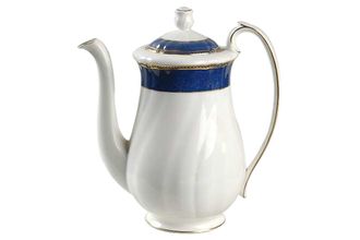 Sell Wedgwood Crown Sapphire Coffee Pot 2 1/2pt