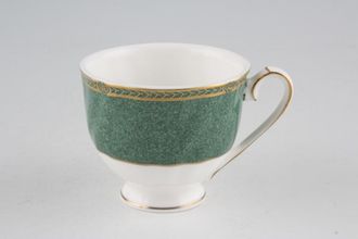 Wedgwood Crown Emerald Coffee Cup 2 7/8" x 2 1/2"