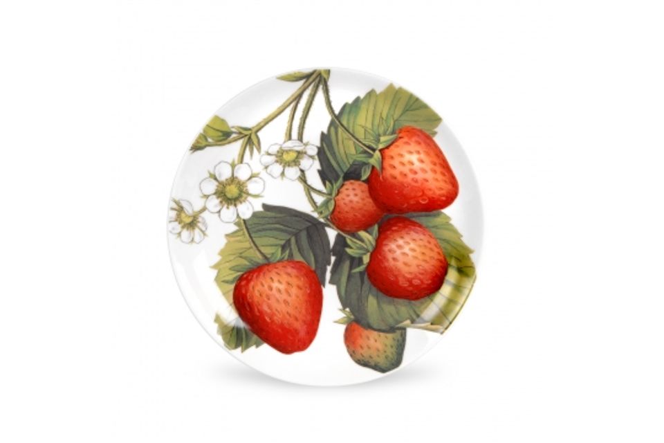 Portmeirion Eden Fruits Salad/Dessert Plate Strawberry 9"