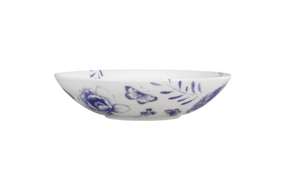 Jasper Conran for Wedgwood Blue Butterfly Soup Bowl 8 3/4"