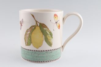 Sell Wedgwood Sarah's Garden Mug Green - Straight Sided - large 3 3/4" x 4"