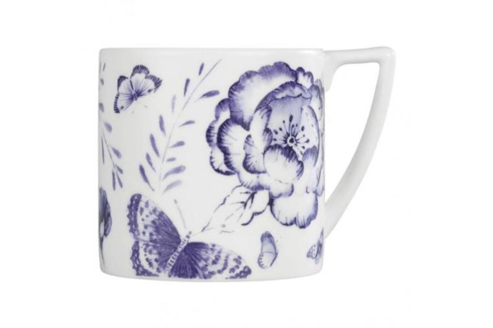Jasper Conran for Wedgwood Blue Butterfly Mug Mini Mug 3 1/8" x 3 1/8"