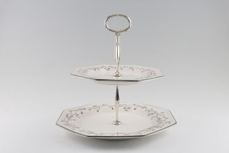 Sell Johnson Brothers Eternal Beau Cake Stand 2 tier 10" x 7 3/4"