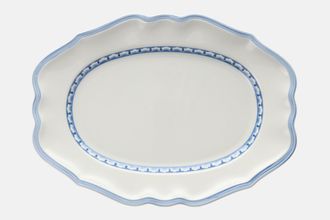 Villeroy & Boch Casa Azul Oval Platter 14 1/2"
