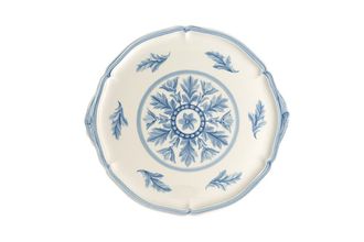 Villeroy & Boch Casa Azul Cake Plate Handled 12 1/2"