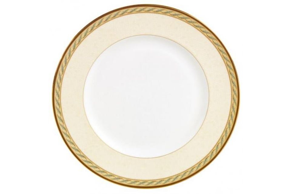 Wedgwood Golden Bird Dinner Plate Plain Band 10 1/2"