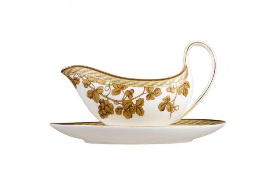 Wedgwood Golden Bird Sauce Boat Boat Only