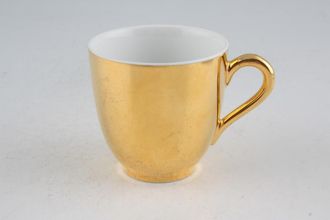 Sell Royal Worcester Gold Lustre Coffee Cup No gold rim 2 3/8" x 2 1/4"