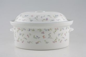 Sell Royal Worcester Forget me not Casserole Dish + Lid Oval / Not Ribbed / OTT 4pt