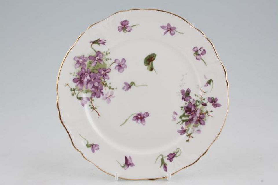 Hammersley Victorian Violets - From Englands Countryside Tea / Side Plate Embossed 7 1/4"