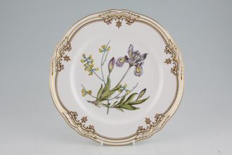 Spode Stafford Flowers - Y8519 Breakfast / Lunch Plate Iris & Sphaerolobium 9 1/4"